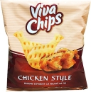 Snack chips "Viva" with a chicken taste
